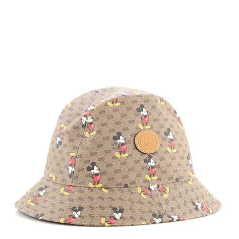 gucci mickey mouse bucket hat